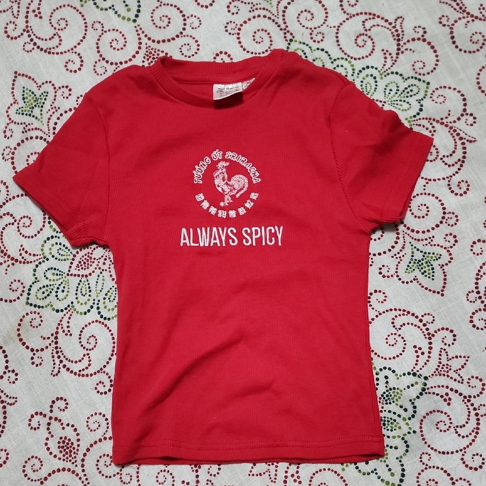 Red  T-Shirt - Always Spicy